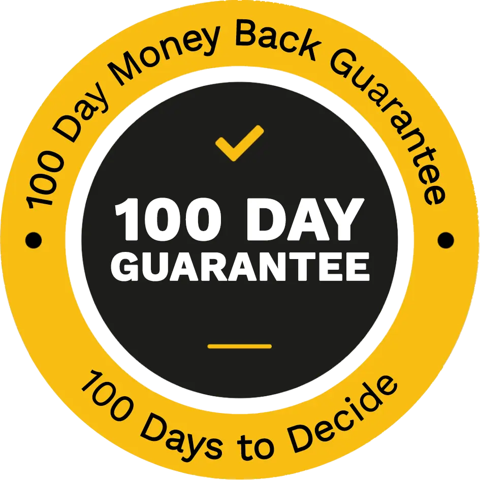 100 days money back